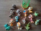 14 Littlest Pet Shop poppetjes + kooi LPS, Ophalen of Verzenden, Zo goed als nieuw