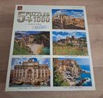 5x 1000 stuk puzzels, Ophalen of Verzenden, 500 t/m 1500 stukjes, Zo goed als nieuw, Legpuzzel