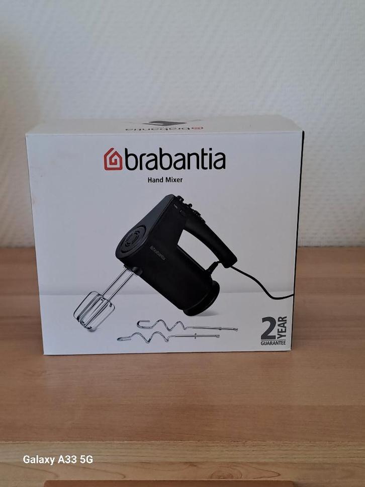 Mixer Brabantia 500 watt, Witgoed en Apparatuur, Keukenmixers, Zo goed als nieuw, Minder dan 1 liter, 3 snelheden of meer, Ophalen