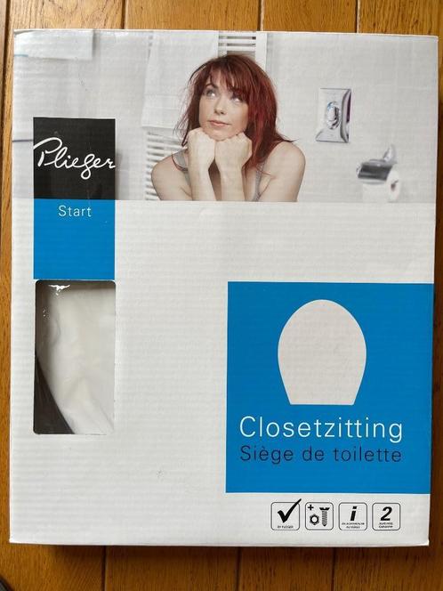 Plieger start toiletbril nieuw, Doe-het-zelf en Verbouw, Sanitair, Nieuw, Toilet, Ophalen of Verzenden