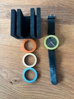 Zwitsers dames horloge Pierre Junod, Sieraden, Tassen en Uiterlijk, Horloges | Dames, Overige merken, Leer, Staal, Ophalen of Verzenden