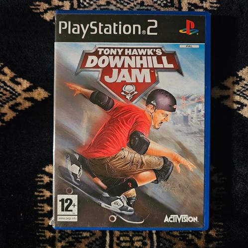 PS2 - Tony Hawk Downhill Jam, Spelcomputers en Games, Games | Sony PlayStation 2, Zo goed als nieuw, Sport, Ophalen of Verzenden