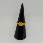 24K Heart Ring- adjustable size, Verzenden, Zo goed als nieuw, Goud, Goud