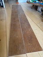 Restant lamelparket delen, 8 m2 - duoplank 13 & 18cm breed, Ophalen, Zo goed als nieuw, 10 tot 30 cm, Hout
