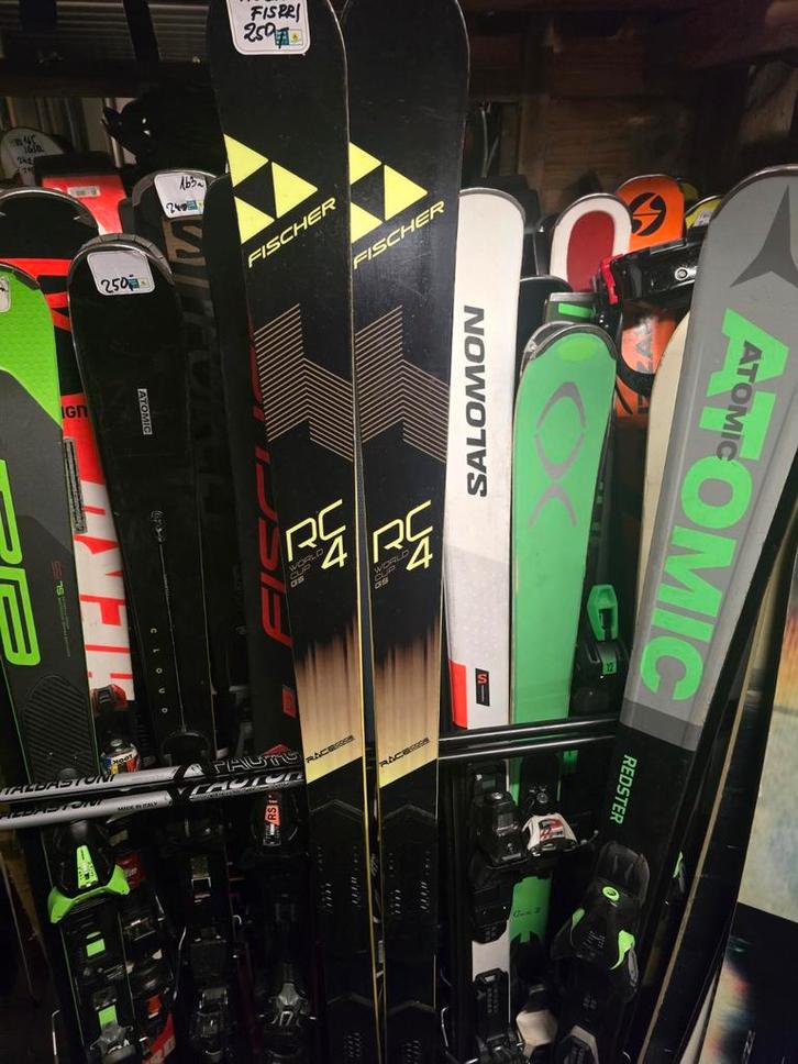 175cm FISCHER RC WORLDCUP GS 4, Sport en Fitness, Skiën en Langlaufen, Zo goed als nieuw, Ski's, Skiën, Head, Carve, 160 tot 180 cm