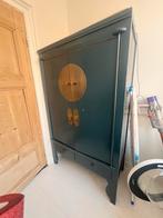 Chinese kast met deuren en planken van binnen, Ophalen, Gebruikt, 100 tot 150 cm, 50 tot 100 cm