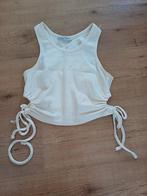 Leuke Crème Crop Top, Kleding | Dames, Beige, Zo goed als nieuw, Bershka, Ophalen of Verzenden