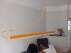 ANDlight PIPELINE PENDANT gele hanglamp buisvormig nieuw, Ophalen of Verzenden, Nieuw, Glas, 75 cm of meer