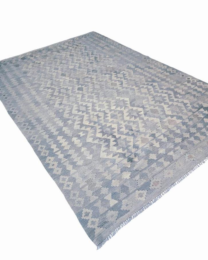 Tribal Kelim Afganistan 300x200 wollen vloerkleed, Huis en Inrichting, Stoffering | Tapijten en Kleden, Zo goed als nieuw, 150 tot 200 cm