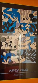 Disney.Matisse Mouse.Unieke poster met diverse Mickey Mouses, Verzamelen, Posters, Ophalen, A1 t/m A3, Film en Tv, Rechthoekig Staand