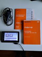 Sony portable Nav-u navigatie + software, kaarten, compleet, Ophalen of Verzenden, Gebruikt