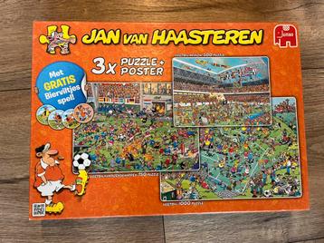 3 in 1 Jan cam Haasteren voetbal puzzels beschikbaar voor biedingen