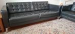 IKEA 2 en 3 zits. Lederen bank   IZGST., Huis en Inrichting, Banken | Bankstellen, Ophalen, Gebruikt, Overige maten, Rechte bank