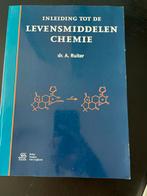 Inleiding Levensmiddelen Chemie - Zo Goed Als Nieuw, Ophalen of Verzenden, Beta, Zo goed als nieuw, HBO