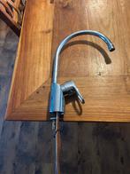 Keukenkraan - Chroom, Doe-het-zelf en Verbouw, Ophalen of Verzenden, Gebruikt, Chroom, Kraan