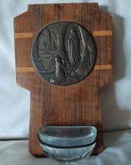 Antiek Wijwatervat Lourdes - Bernadette & Maria, Antiek en Kunst, Verzenden