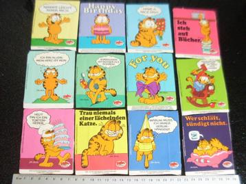 19x sticker Garfield fritt kaustreifen Jim Davis jaren 80 beschikbaar voor biedingen