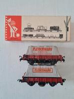 2 Fleischmann H0 railpoetswagons 5569, Hobby en Vrije tijd, Modeltreinen | H0, Gebruikt, Gelijkstroom, Fleischmann, Wagon