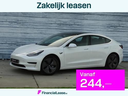 Tesla Model 3 Standard RWD Plus 60 kWh Leer Navi, Auto's, Tesla, Bedrijf, Lease, Financial lease, Model 3, ABS, Airbags, Airconditioning