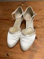 Bruidsschoenen ivoor, maat 38,5 merk Rainbow, Rainbow, Wit, Schoenen, Ophalen of Verzenden