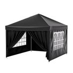 Partytent Easy up 3x3 Zwart, Ophalen, Opvouwbaar, Partytent, Minder dan 4 meter
