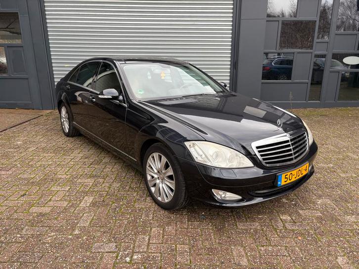 Mercedes-Benz S-Klasse 3.0 CDI S320 Lang AUT 2009 Zwart, Auto's, Mercedes-Benz, Bedrijf, S-Klasse, Diesel, Euro 4, E, Sedan, Automaat