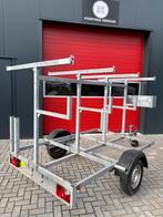 Gebruikte steiger aanhanger te koop, Doe-het-zelf en Verbouw, Steigers, Ophalen, Gebruikt, Rolsteiger of Kamersteiger, 5 meter of hoger