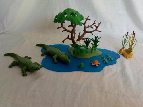 Playmobil 3229 set 2 krokodillen familie, Kinderen en Baby's, Speelgoed | Playmobil, Gebruikt, Ophalen of Verzenden