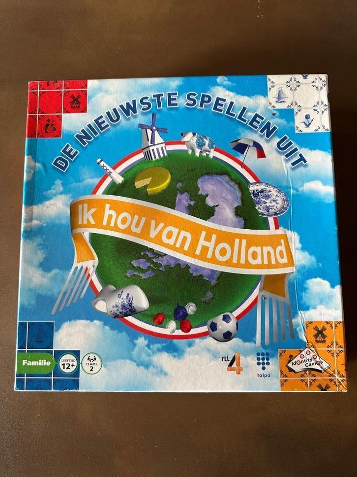 GRATIS Spel Ik hou van Holland, Hobby en Vrije tijd, Gezelschapsspellen | Bordspellen, Nieuw, Ophalen