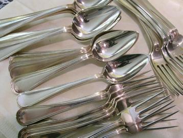 Zilver 925 vork&lepel 32 stuks Rondfilet v Kempen 1893 beschikbaar voor biedingen