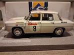 RENAULT 8 GORDINI 1300 RALLY MONTE CARLO, Hobby en Vrije tijd, Modelauto's | 1:18, Ophalen of Verzenden, Zo goed als nieuw, Auto