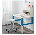 Pahl Ikea blauw (poten), Huis en Inrichting, Bureaus, Ophalen, Zo goed als nieuw