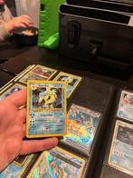 Gyarados base set, Ophalen of Verzenden, Zo goed als nieuw, Meerdere kaarten, Foil
