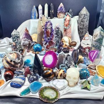 Edelstenen verassing pakket Edelsteen Mysterybox €15-€25 beschikbaar voor biedingen