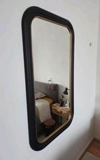 Ikea ALMARÖD Spiegel - Zwart 70x120cm, 100 tot 150 cm, Ophalen of Verzenden, Zo goed als nieuw, Rechthoekig
