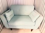 Leuke lichtblauwe Love Seat / Klein Bankje, Huis en Inrichting, Ophalen, Gebruikt, Tweepersoons, 75 tot 100 cm