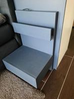 Vintage Ikea Malm nachtkastjes, antraciet, Huis en Inrichting, Ophalen, Zo goed als nieuw, Minder dan 45 cm