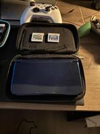 New Nintendo 3DS XL (blue) + Case & 2 Games, Ophalen, Overige kleuren, 3DS XL, Zo goed als nieuw