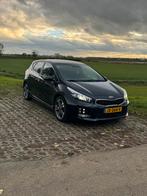 Kia Pro Ceed 1.0 T-gdi 2016 Zwart, Auto's, Voorwielaandrijving, Zwart, Zwart, Origineel Nederlands