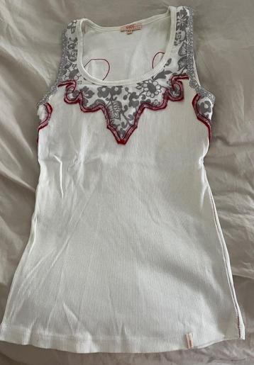 Didi wit/rood/grijs halter top nieuw maat XS beschikbaar voor biedingen