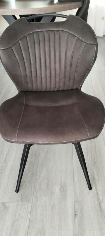 4 eetkamerstoelen Zorro antraciet zgan  beschikbaar voor biedingen