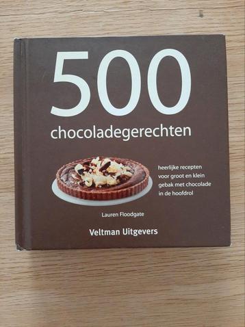 500 Chocoladegerechten - Kookboek beschikbaar voor biedingen