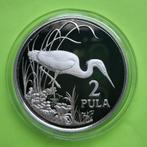 Botswana 1986 Slaty Egret (PP), Postzegels en Munten, Zilver, Overige landen, Verzenden