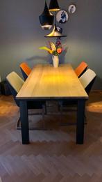 Prachtige eetkamerset van het merk Xooon, Huis en Inrichting, Tafels | Eettafels, Gebruikt, 150 tot 200 cm, Vier personen, Rechthoekig