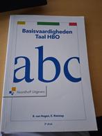 Basisvaardigheden Taal HBO – 3e druk (april 2017), Ophalen, Zo goed als nieuw, Ron van Hogen