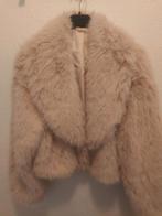 Bontjassen beige 1maat, Kleding | Dames, Jassen | Winter, Ophalen, Zo goed als nieuw, Beige