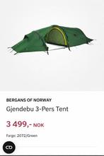 Bergans Gjendebu 3-Persoons Tent - Trekking & Camping, Caravans en Kamperen, Tenten, Ophalen of Verzenden, Gebruikt, Tot en met 3