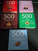 Kookboeken Collectie - 500 Recepten, Boeken, Gezond koken, Nieuw, Hoofdgerechten, Ophalen of Verzenden