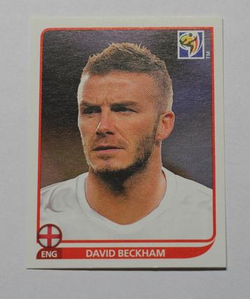 David Beckham WK 2010 Panini  beschikbaar voor biedingen