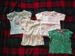 4 T-shirts Maat 56, Kinderen en Baby's, Babykleding | Maat 56, Ophalen of Verzenden, Gebruikt, Meisje, Shirtje of Longsleeve